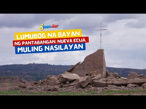 Lumubog na bayan ng Pantabangan, Nueva Ecija, muling nasilayan I Juander