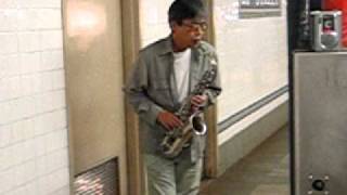 Tamio Shiraishi 1am 9/19/2010 N train 28 street station in Manhattan (downtown bound platform)