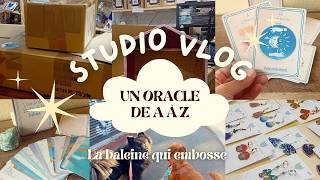 Une semaine folle à la boutique : je crée un oracle de A à Z + nouvelle vitrine magique ✨