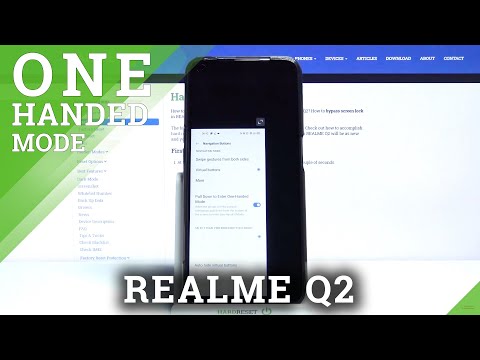 How to Turn On One-Handed Mode on REALME Q2 – Display Features