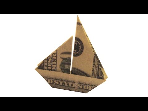 Парусник оригами из денег juravliki.ru