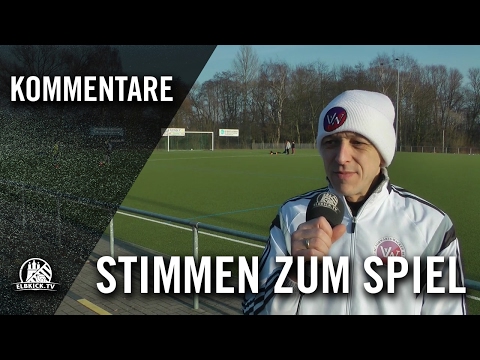 Stimmen zum Spiel (SC Vorwärts-Wacker - SV Eidelstedt, U17-Pokal) | ELBKICK.TV