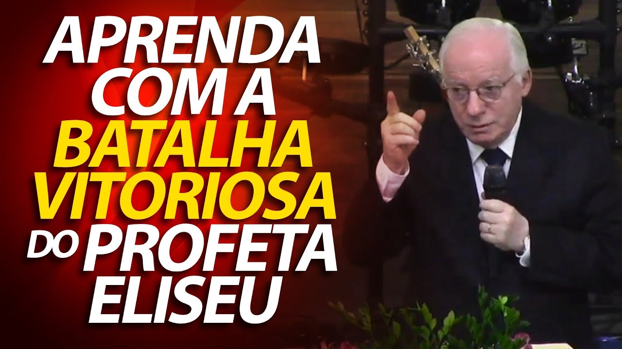 Aprendendo com a batalha vitoriosa do profeta Eliseu | 2 Reis 6:8-23 | Pastor Paulo Seabra