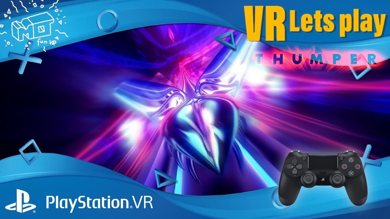 mo fun VR - Thumper / Playstation VR ._. revisited / VR lets play / live