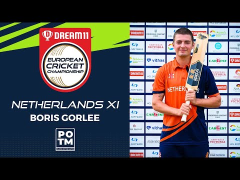 POTM: B.Gorlee -Championship Week, Match 6 - SCO-XI vs NED-XI|Highlights|Dream11 ECC, 2022|ECC22.102