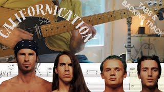 Red Hot Chili Peppers -Californication (Guitar Lesson with TAB) + Jhon Frusciante Solo, Slane castle