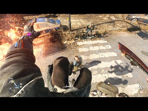 Dying Light 2 - Free Roam Combat & Parkour Gameplay Showcase - PC