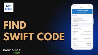 How to Find ACB Bank SWIFT Code