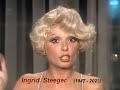 Ingrid Steeger Wie Eine Frische Fontäne Optimismus