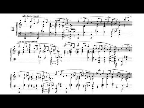 Erik Satie ~1897~ Pièces Froides, Danses de travers, n°2