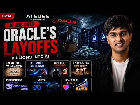 Oracle Layoffs, Anthropic’s $2T IPO Talk, and DeepSeek V4 Pro Shake Up AI | EP14 by Mahesh Devalla
