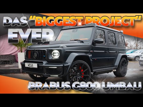 BRABUS G 800🥵🔥 - BLACK  ORANGE 😈⎮WEGAPERFORMANCE🔴⚪️