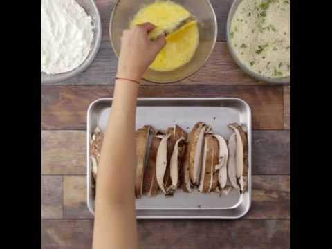 Baked Parmesan Portobello Fries