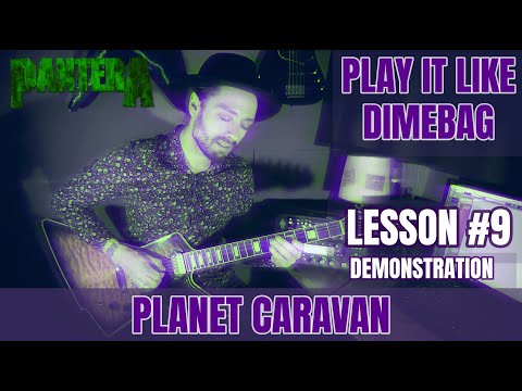 'PLAY IT LIKE DIMEBAG' #9 / PANTERA PLANET CARAVAN solo lesson by Attila Voros (live demonstration)