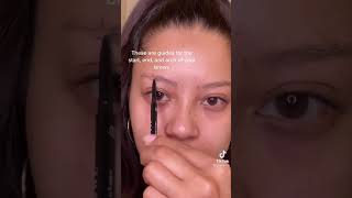 Beginner makeup eyebrow tutorial