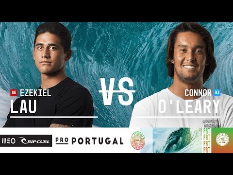 Ezekiel Lau vs. Connor O'Leary - Round Two, Heat 11 - MEO Rip Curl Pro Portugal 2018
