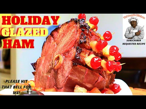 PINEAPPLE SODA GLAZED HAM RECIPE | HOW TO MAKE GLAZED HAM FOR THE HOLIDAYS YOUTUBE RECIPE