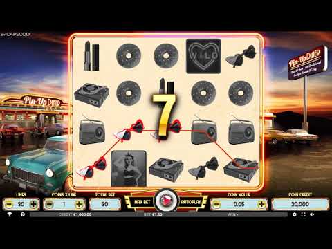 Demo gameplay of Pin Up Diner by Capecod Gaming