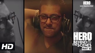 Salman Khan Sings For Sooraj & Athiya (Behind The Scenes) - Video - Hero