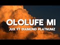 Jux ft Diamond Platnumz -Ololufe Mi (lyrics video)