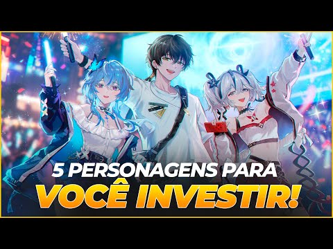 5 PERSONAGENS EM QUE VOCÊ PRECISA INVESTIR EM WUTHERING WAVES #wutheringwaves