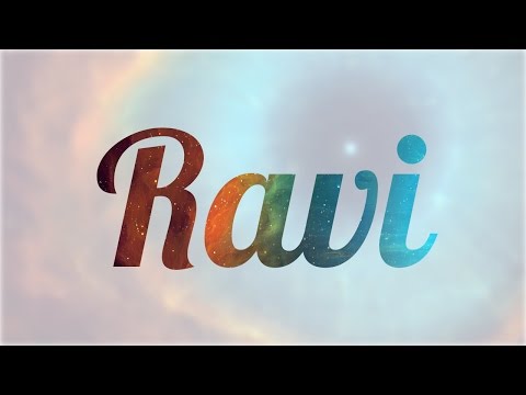 Vídeo: Significado de Ravi: perguntas e respostas
