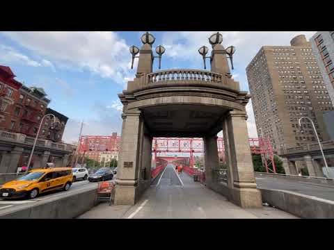 Williamsburg Bridge Walking Tour: From Manhattan to Brooklyn [4K]