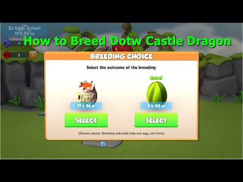 How to Breed Dragon of the week Castle Dragon-Dragon Mania Legends | June DOTW | DML