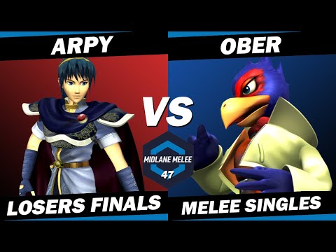 Arpy vs Ober - Losers Finals | Midlane Melee 47