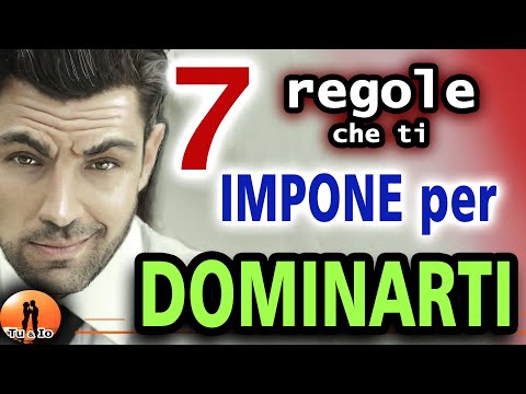 7 REGOLE che il NARCISISTA TI IMPONE per DOMINARTI │ Narcisismo a amore