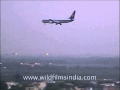Jet Konnect Plane Landing On Runway Of IGI Airport