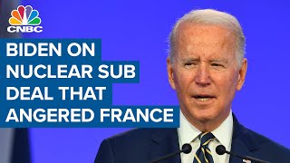 President Joe Biden to France's Macron at the G20: What we did was 'clumsy'