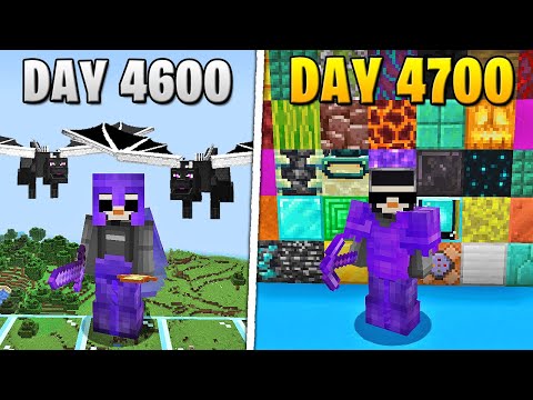 I Survived 4,700 Days in HARDCORE Minecraft...