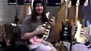 Bumblefoot, I can't play the blues