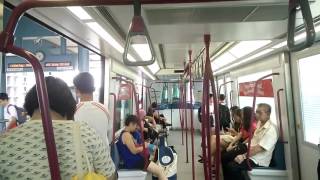 Download the video "[Debut 2-car train] SBST C810A sets 47/48 ride from Sengkang to Thanggam"