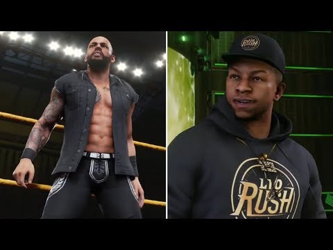WWE 2K19 "RISING STARS DLC PACK" ALL ENTRANCES