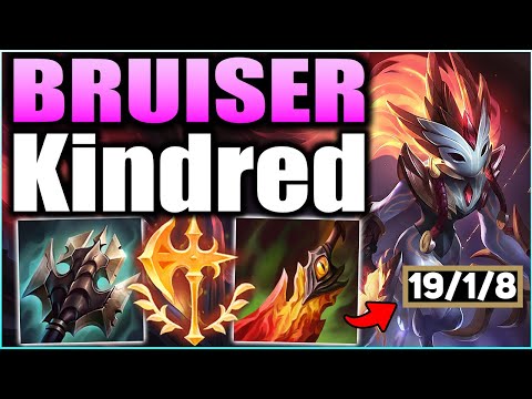 Bruiser Kindred Turns Kindred Jungle Into A 1v9 Carry Machine! (Huge Carry!) - League Of Legends