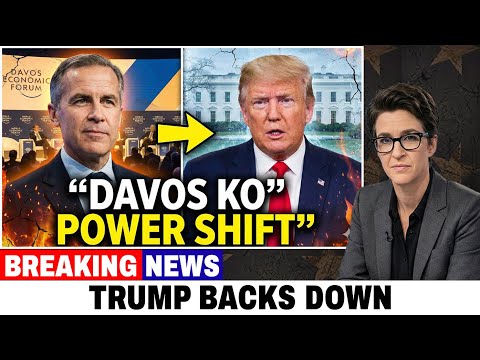 BREAKING: Furious Trump Forced Into Retreat on Greenland While Mark Carney Delivers a Davos Knockout