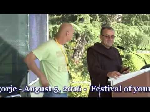 Medjugorje - August 5, 2016 - Festival of young people  - Testimony of Goran Ćurković