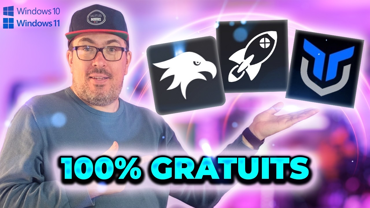 3 logiciels GÉNIAUX pour personnaliser et booster WINDOWS 11 !