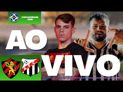 SPORT X ANÁPOLIS-GO AO VIVO🔥| COPA DO BRASIL 2026 AO VIVO | DIRETO DA ILHA DO RETIRO