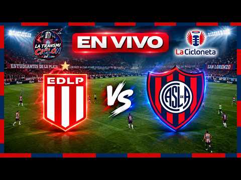 🔵🔴 ESTUDIANTES DE LA PLATA VS SAN LORENZO EN VIVO  - FECHA 13 TORNEO CLAUSURA 2026 - #LACICLONETA