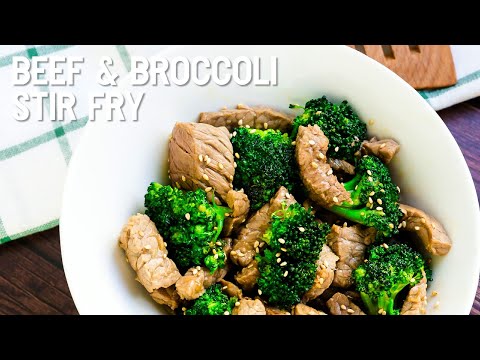 Keto Low Carb Beef & Broccoli Stir Fry