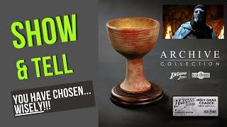 SHOW & TELL - INDIANA JONES GRAIL PROP - YOU HAVE CHOSEN... WISELY!!!
