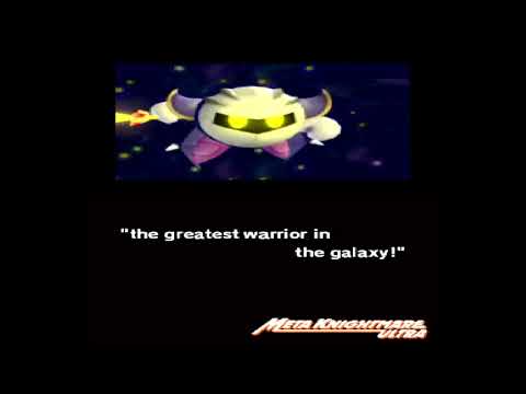 Kirby Super Star Ultra (DS) Meta Knightmare Ultra - Cutscene #9 Meta Knight's Wish to Nova