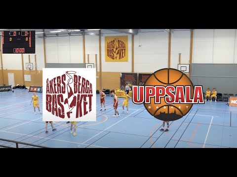 2022-11-13, Åkersberga Basket - Uppsala Basket (79-70)