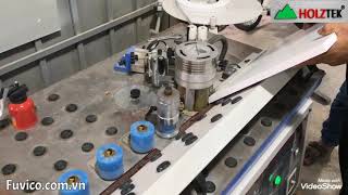 CÁCH NGƯỜI TA XỬ LÝ CẠNH VÁT 45 ĐỘ | MÁY DÁN CẠNH ĐẨY TAY T-45