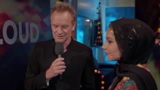 STING Interviewed by Fly With Haifa - The 2016 Nobel Peace Prize Concert