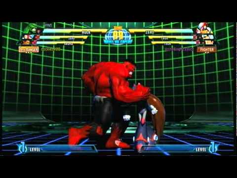 Marvel Vs Capcom 3 Xbox Live Player Match vs cookiez420 Part 01