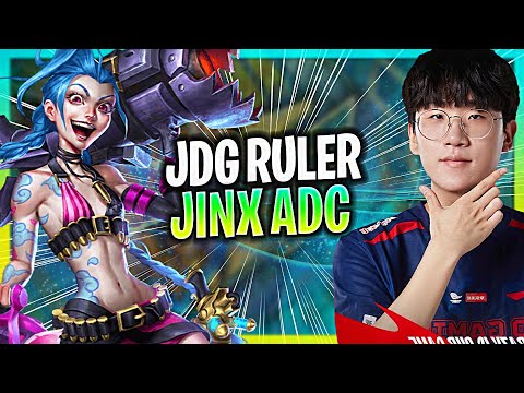 WHEN JDG RULER JINX ADC vs ZERI!